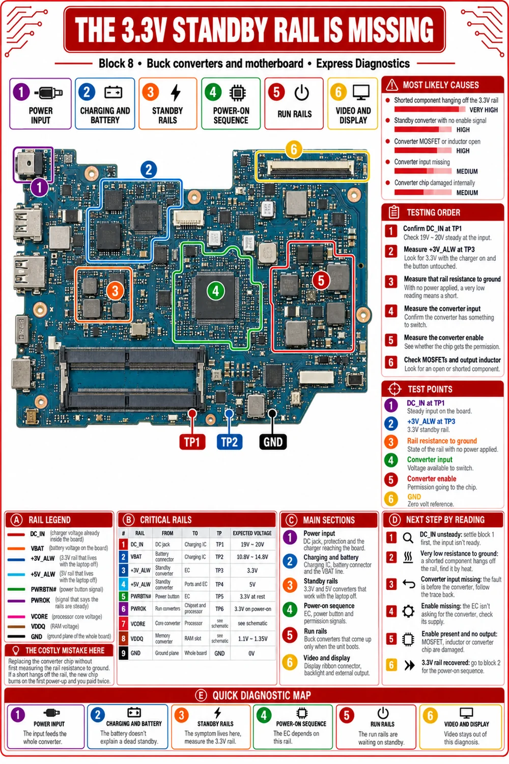 Page showing the power chain